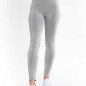 Elietian leggings high-waist gray smoothing slimming breathable